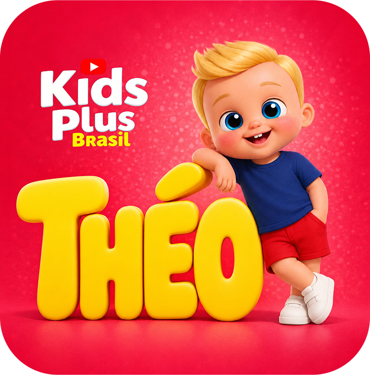 Théo — personagem do Kids Plus Brasil